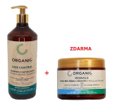 Šampon Organic posilující růst vlasů + Maska Organic Rebuild ZDARMA