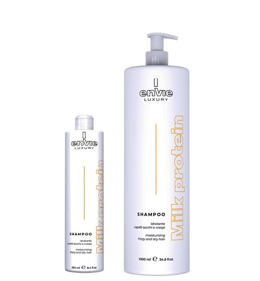Envie Vyživující šampon s mléčnými proteiny pro suché a krepaté vlasy 250ml