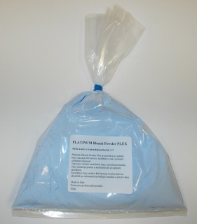  5+1 ZDARMA Melír modrý PLATINUM BLEACH POWDER PLEX 500g sáček