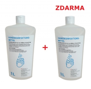 Dezinfekce na ruce 1+1 ZDARMA AECI Germany 1000ml